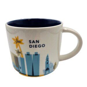 Starbucks San Diego 2015 You Are Here Series Collection 14oz Coffee Tea Mug Cup